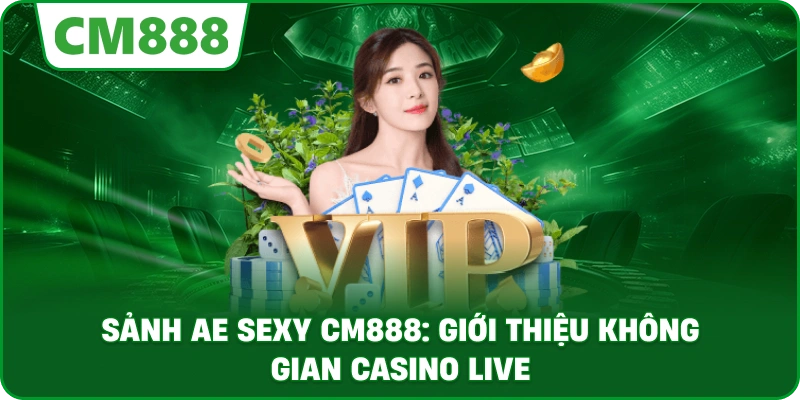 Sảnh AE Sexy cm888: Giới thiệu không gian casino live